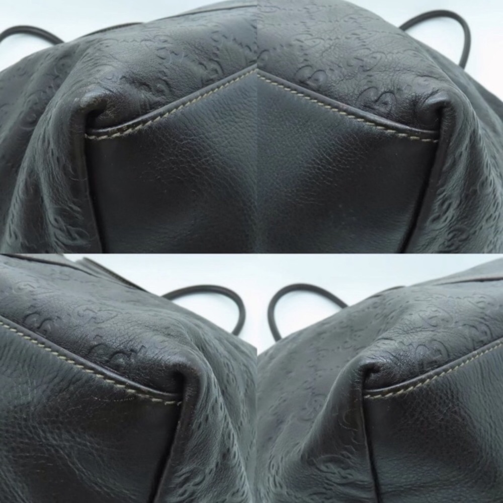 GUCCISSIMA LEATHER LARGE ZIPPER TOTE - Picture 10 of 13